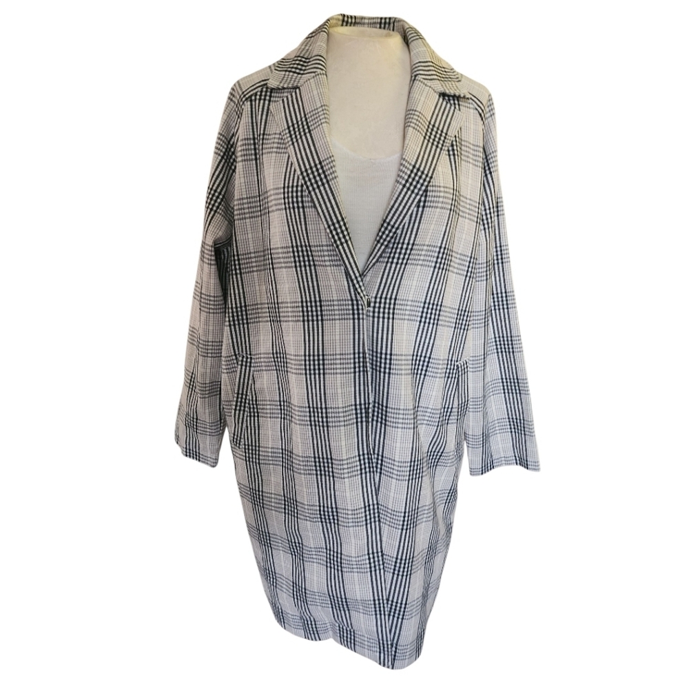 Plaid Jacket Size Medium NWT - Picture 2 of 7